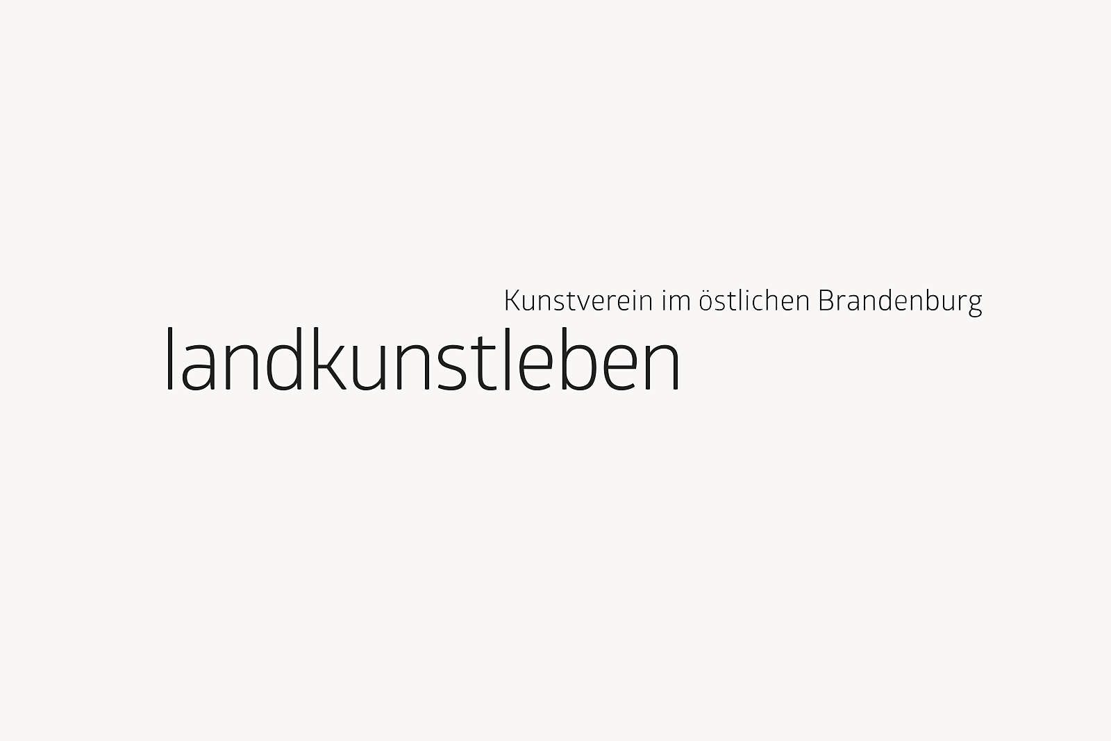Kunstverein Landkunstleben, Website & Erscheinungsbild ?>