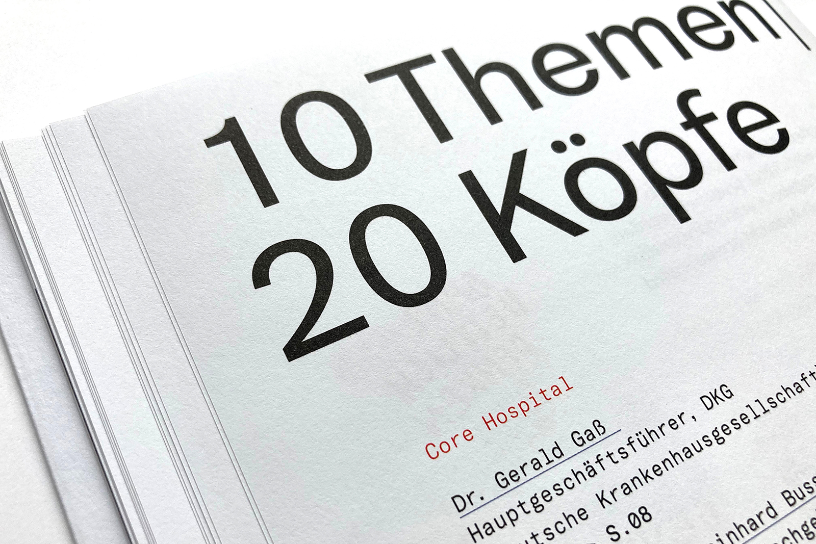 Hospital Concepts, Publikation ?>